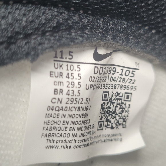 Nike Dunk High Retro Panda Black White DD1399-105 Men’s Size 11.5 - NEW - Picture 10 of 10